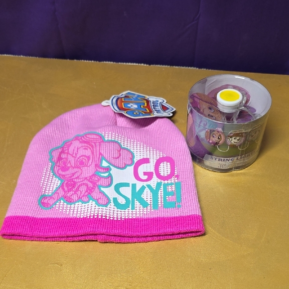 Paw Patrol Other - Paw Patrol Pink and Blue Skye Beanie